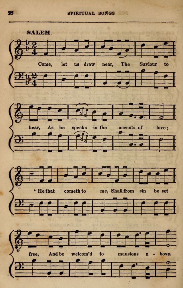 Spiritual songs, for social worship: adapted to the use of families and private circles in seasons of revival, to missionary meetings, to the monthly concert, and other occasions of special interest page 35