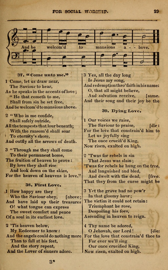 Spiritual songs, for social worship: adapted to the use of families and private circles in seasons of revival, to missionary meetings, to the monthly concert, and other occasions of special interest page 36