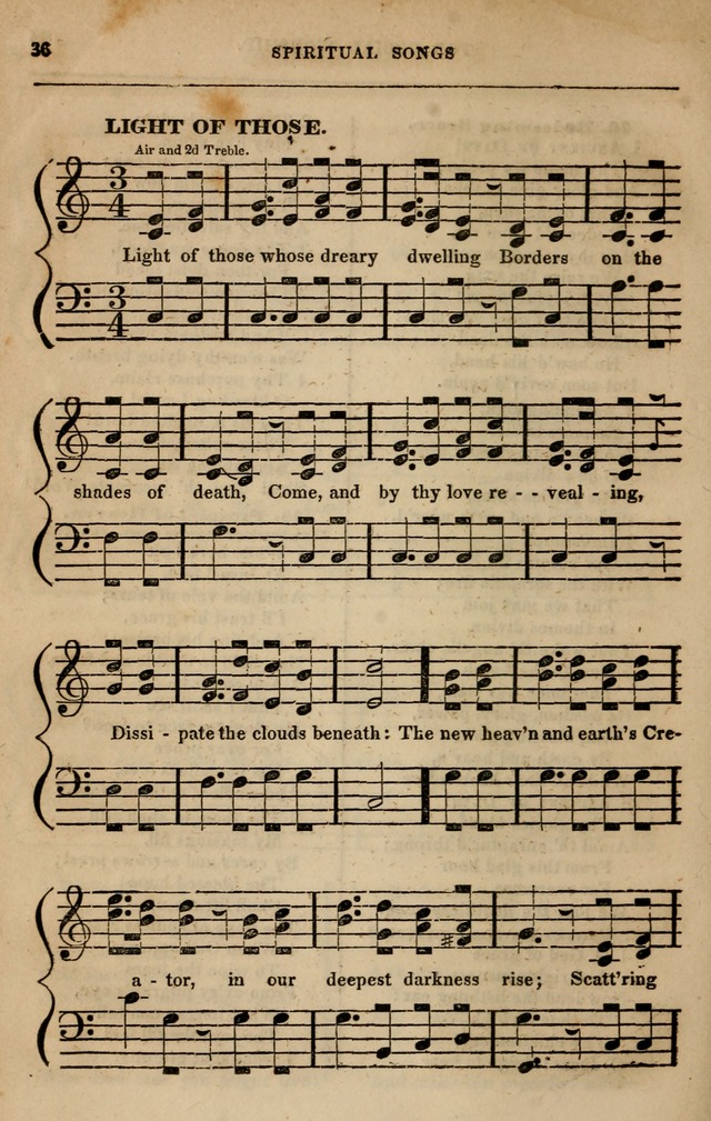 Spiritual songs, for social worship: adapted to the use of families and private circles in seasons of revival, to missionary meetings, to the monthly concert, and other occasions of special interest page 43