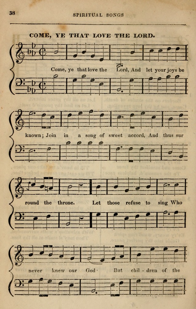 Spiritual songs, for social worship: adapted to the use of families and private circles in seasons of revival, to missionary meetings, to the monthly concert, and other occasions of special interest page 45