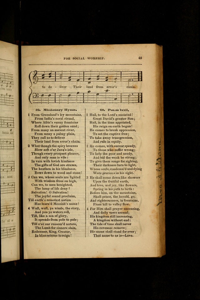 Spiritual songs, for social worship: adapted to the use of families and private circles in seasons of revival, to missionary meetings, to the monthly concert, and other occasions of special interest page 50