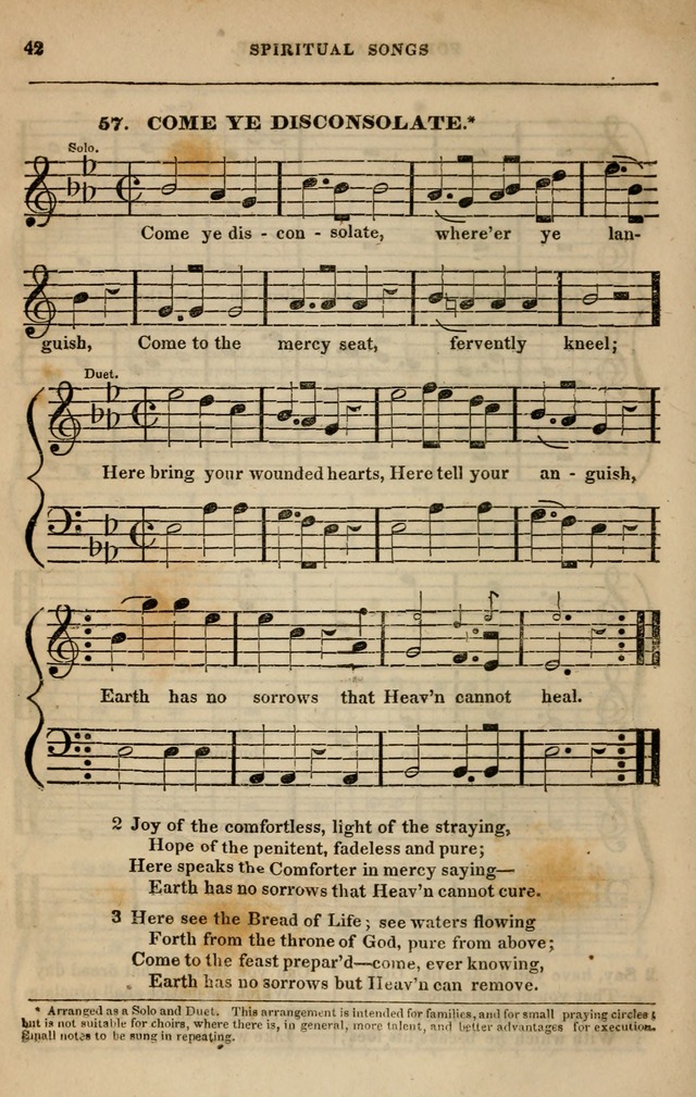 Spiritual songs, for social worship: adapted to the use of families and private circles in seasons of revival, to missionary meetings, to the monthly concert, and other occasions of special interest page 51