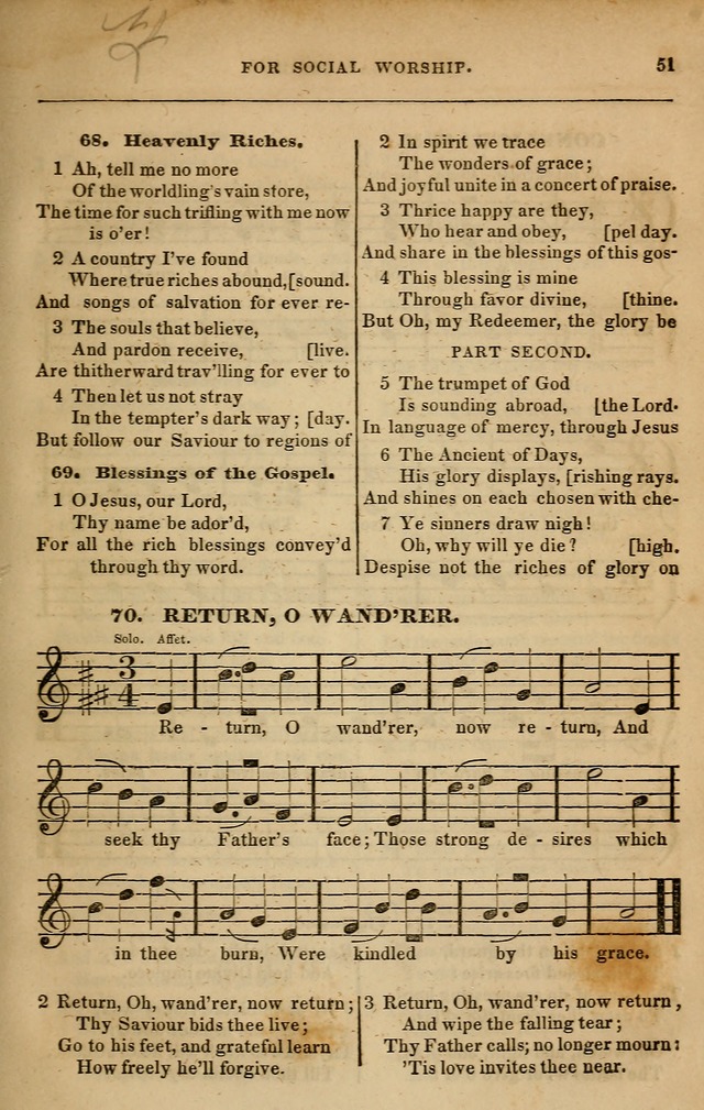 Spiritual songs, for social worship: adapted to the use of families and private circles in seasons of revival, to missionary meetings, to the monthly concert, and other occasions of special interest page 60
