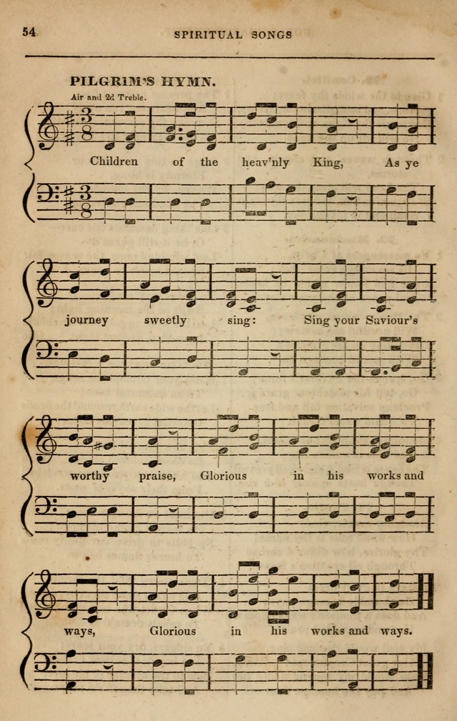 Spiritual songs, for social worship: adapted to the use of families and private circles in seasons of revival, to missionary meetings, to the monthly concert, and other occasions of special interest page 63
