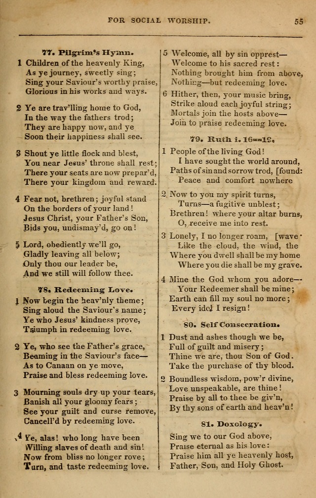 Spiritual songs, for social worship: adapted to the use of families and private circles in seasons of revival, to missionary meetings, to the monthly concert, and other occasions of special interest page 64