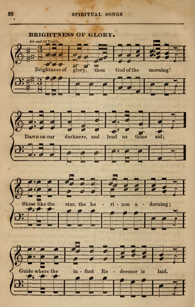 Spiritual songs, for social worship: adapted to the use of families and private circles in seasons of revival, to missionary meetings, to the monthly concert, and other occasions of special interest page 67
