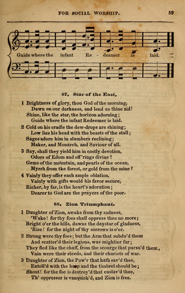 Spiritual songs, for social worship: adapted to the use of families and private circles in seasons of revival, to missionary meetings, to the monthly concert, and other occasions of special interest page 68