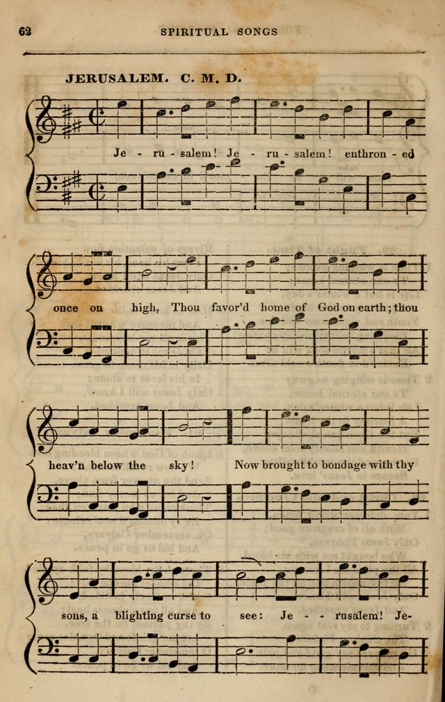 Spiritual songs, for social worship: adapted to the use of families and private circles in seasons of revival, to missionary meetings, to the monthly concert, and other occasions of special interest page 71