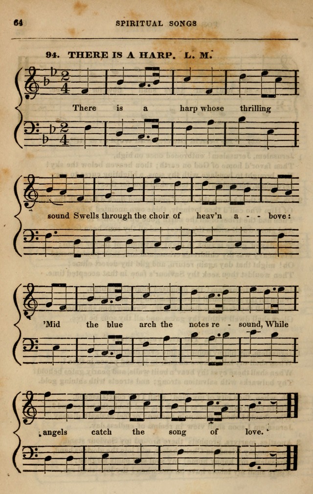 Spiritual songs, for social worship: adapted to the use of families and private circles in seasons of revival, to missionary meetings, to the monthly concert, and other occasions of special interest page 73