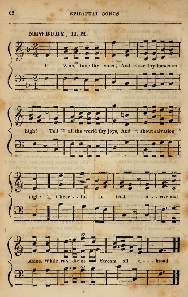 Spiritual songs, for social worship: adapted to the use of families and private circles in seasons of revival, to missionary meetings, to the monthly concert, and other occasions of special interest page 77