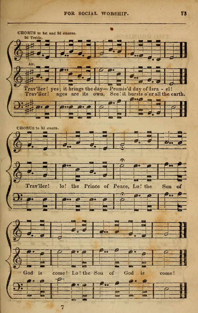 Spiritual songs, for social worship: adapted to the use of families and private circles in seasons of revival, to missionary meetings, to the monthly concert, and other occasions of special interest page 82