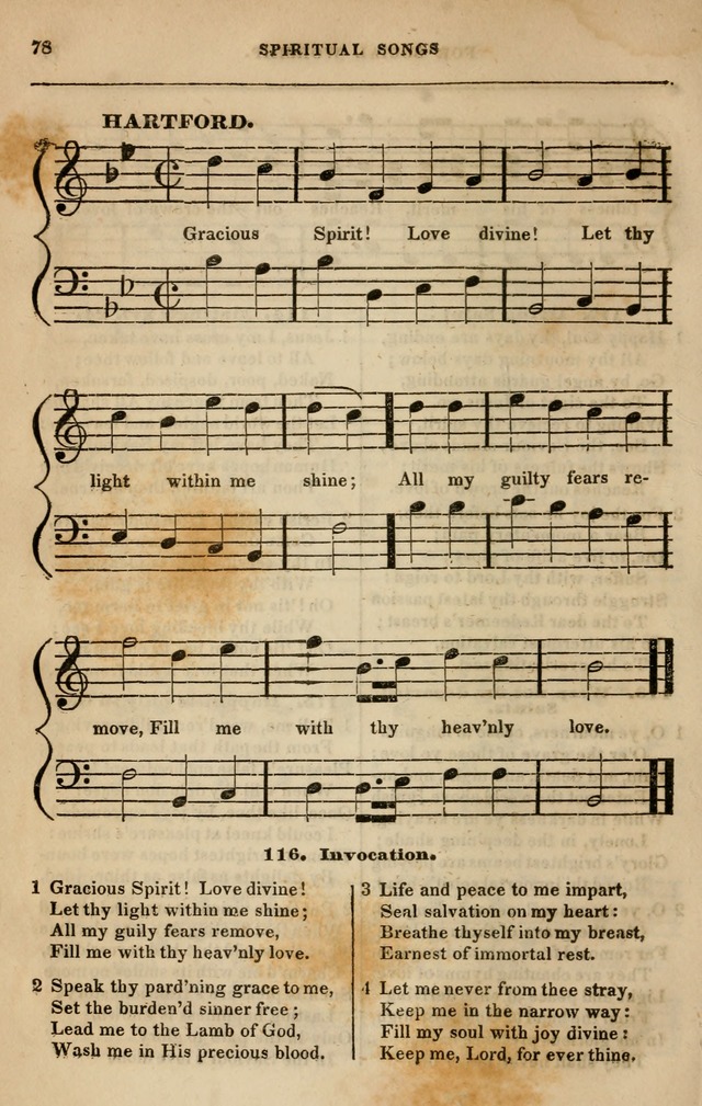 Spiritual songs, for social worship: adapted to the use of families and private circles in seasons of revival, to missionary meetings, to the monthly concert, and other occasions of special interest page 87