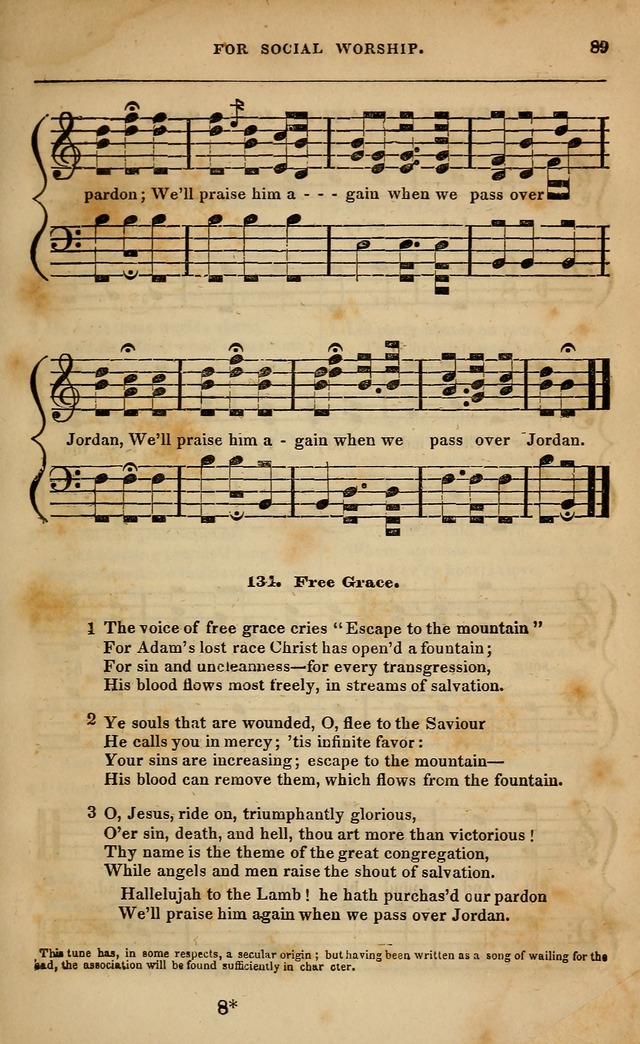 Spiritual songs, for social worship: adapted to the use of families and private circles in seasons of revival, to missionary meetings, to the monthly concert, and other occasions of special interest page 98