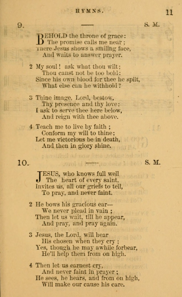 Sacred Songs for Social Worship page 11