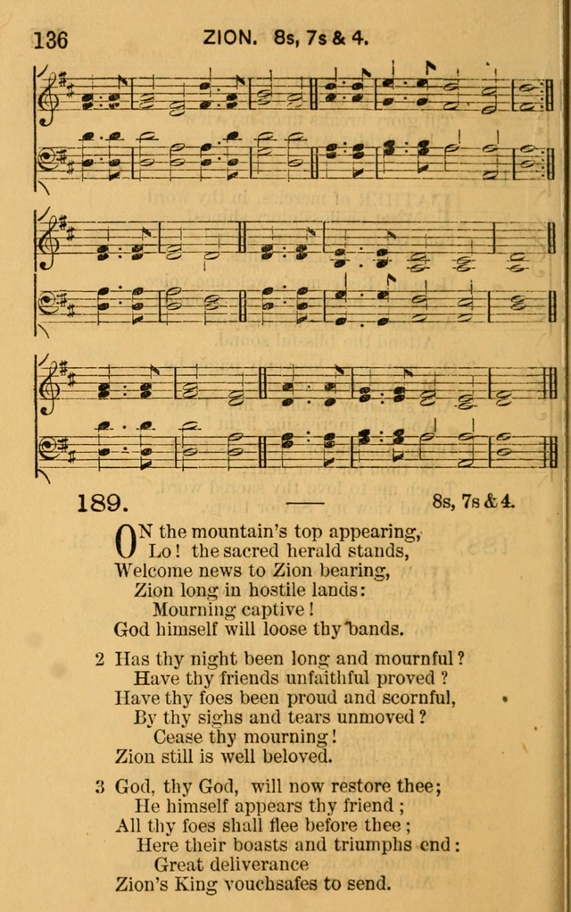 Sacred Songs for Social Worship page 136