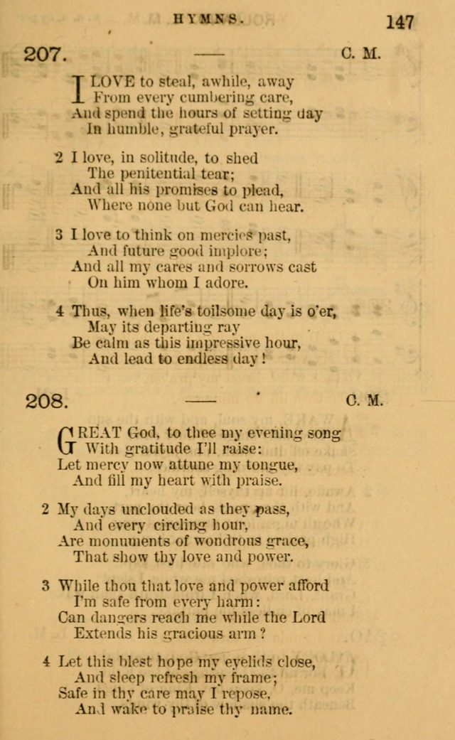 Sacred Songs for Social Worship page 147