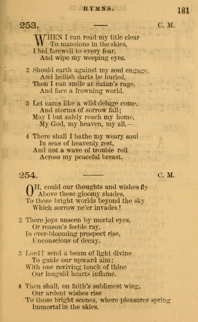 Sacred Songs for Social Worship page 181