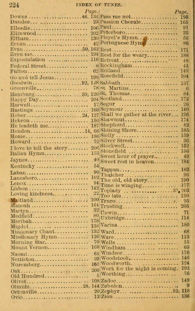 Sacred Songs for Social Worship page 224