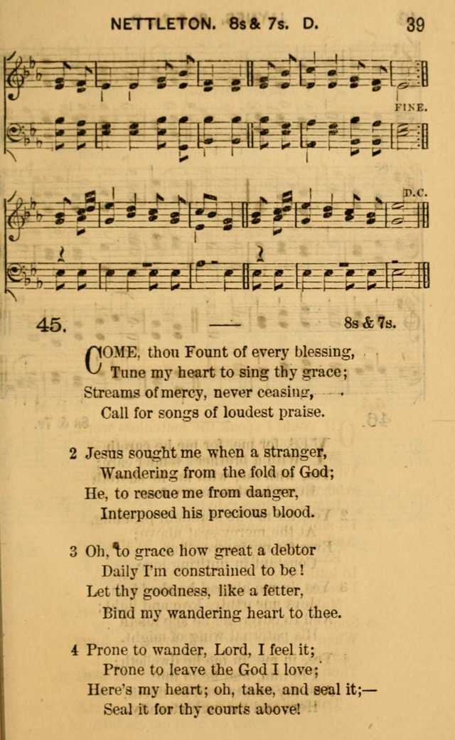 Sacred Songs for Social Worship page 39