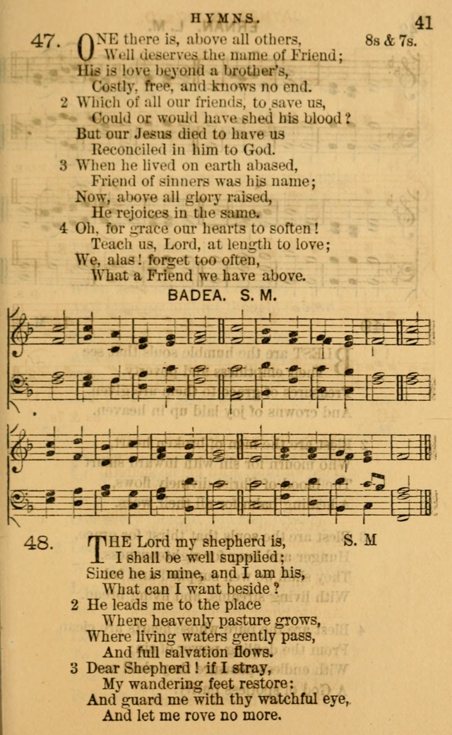 Sacred Songs for Social Worship page 41