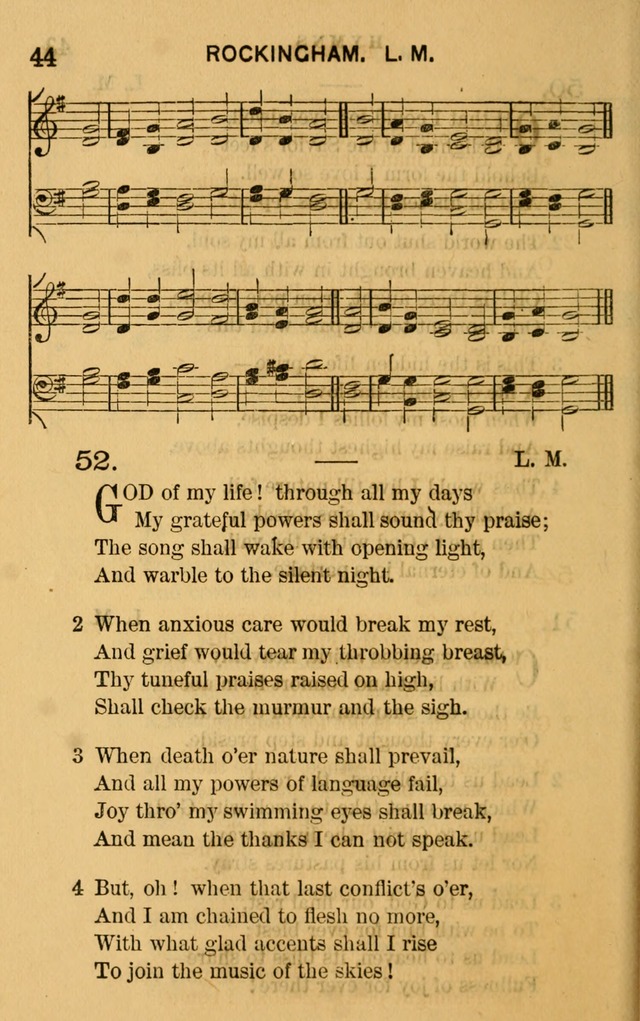 Sacred Songs for Social Worship page 44