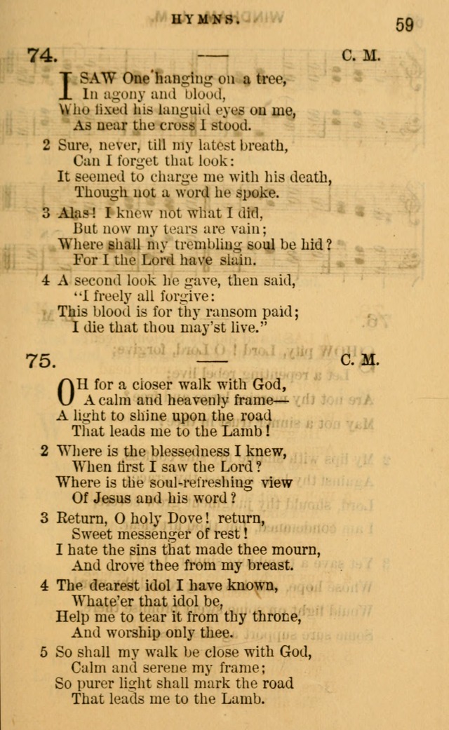 Sacred Songs for Social Worship page 59