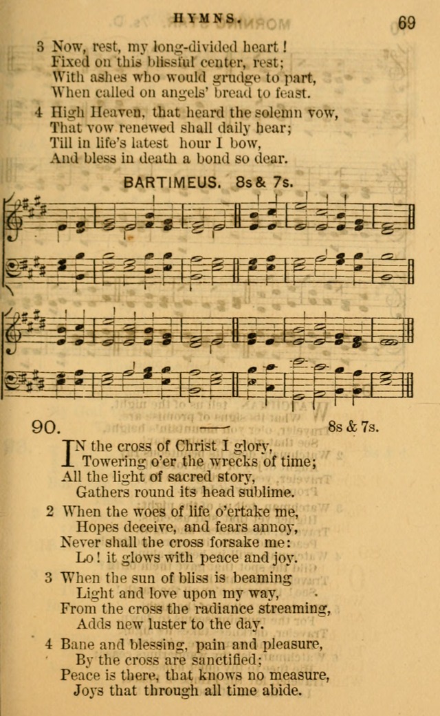 Sacred Songs for Social Worship page 69