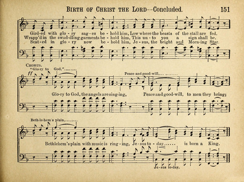 Sabbath Songs: for the Use of Sabbath Schools, Social Meetings, and the Services of the Church page 151