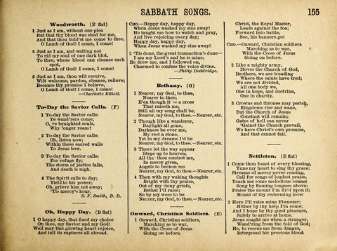 Sabbath Songs: for the Use of Sabbath Schools, Social Meetings, and the Services of the Church page 155
