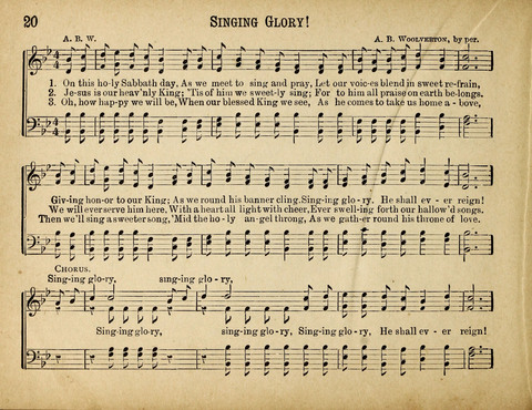 Sabbath Songs: for the Use of Sabbath Schools, Social Meetings, and the Services of the Church page 20