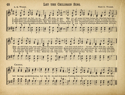Sabbath Songs: for the Use of Sabbath Schools, Social Meetings, and the Services of the Church page 48