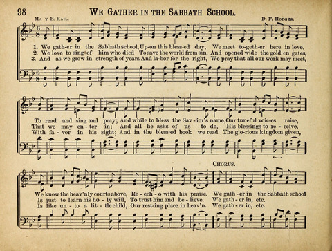 Sabbath Songs: for the Use of Sabbath Schools, Social Meetings, and the Services of the Church page 98
