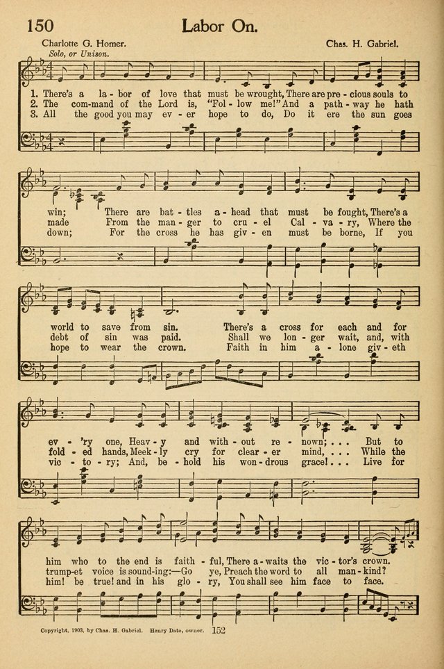 Sunday School Voices: a collection of sacred songs page 154
