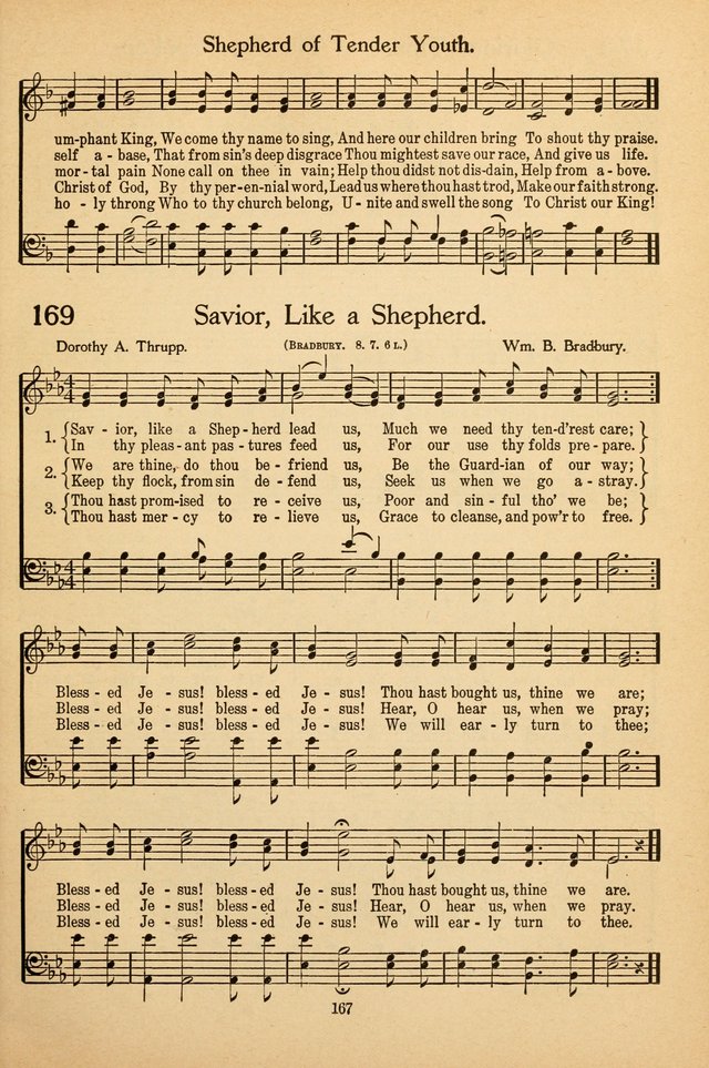 Sunday School Voices: a collection of sacred songs page 169