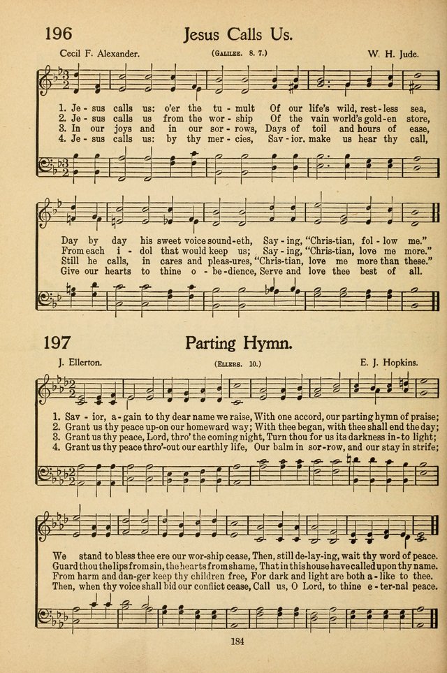 Sunday School Voices: a collection of sacred songs page 186