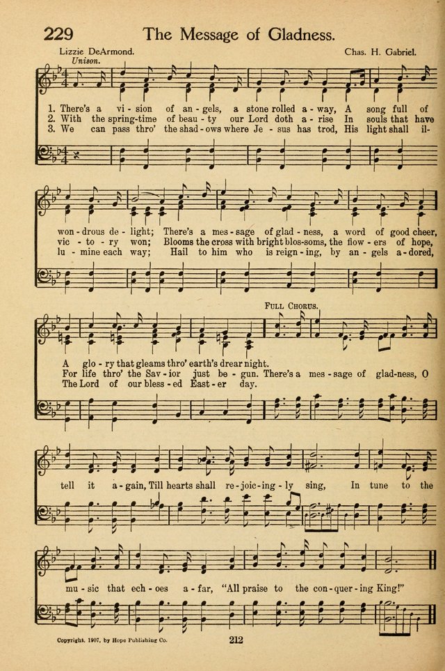 Sunday School Voices: a collection of sacred songs page 218