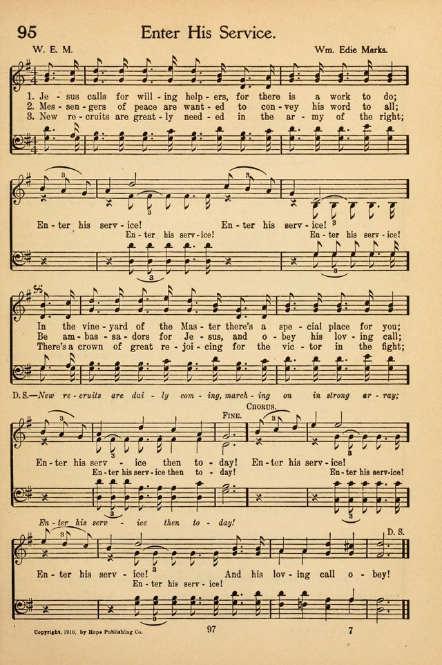 Sunday School Voices: a collection of sacred songs page 99
