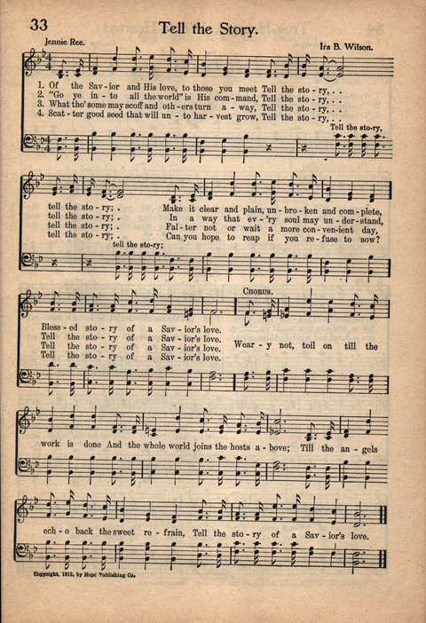 Sunday School Voices, No.2 page 33