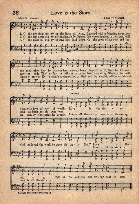 Sunday School Voices, No.2 page 36