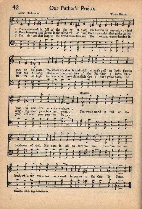 Sunday School Voices, No.2 page 42