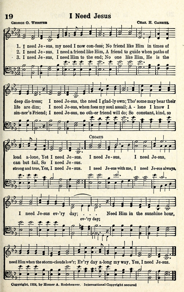 Standard Songs of Evangelism page 20