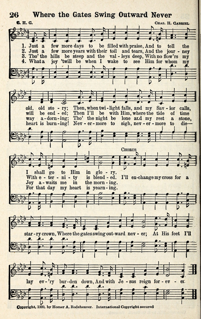 Standard Songs of Evangelism page 27
