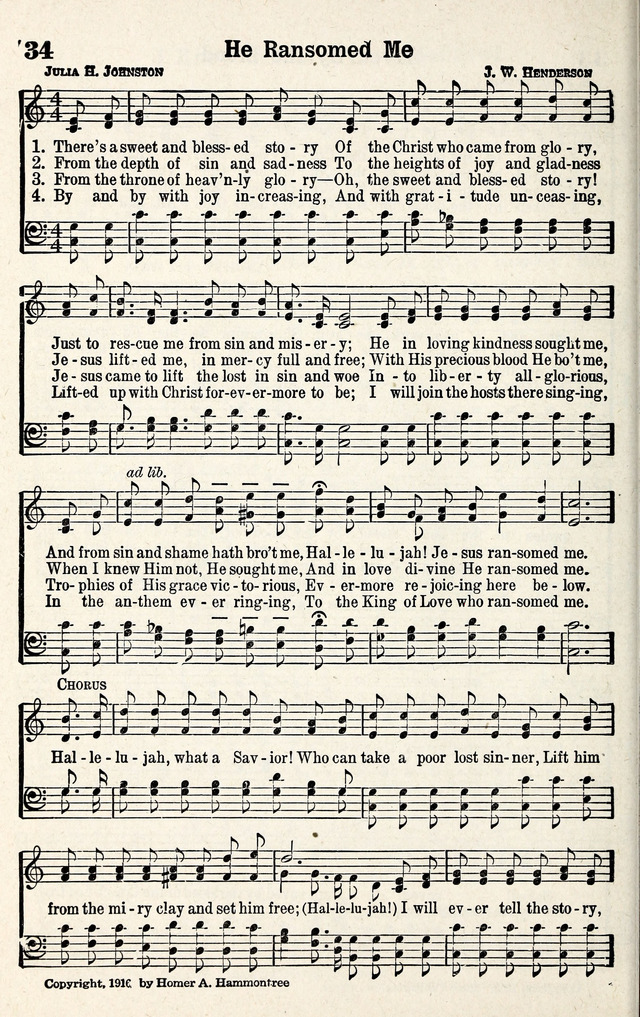 Standard Songs of Evangelism page 35