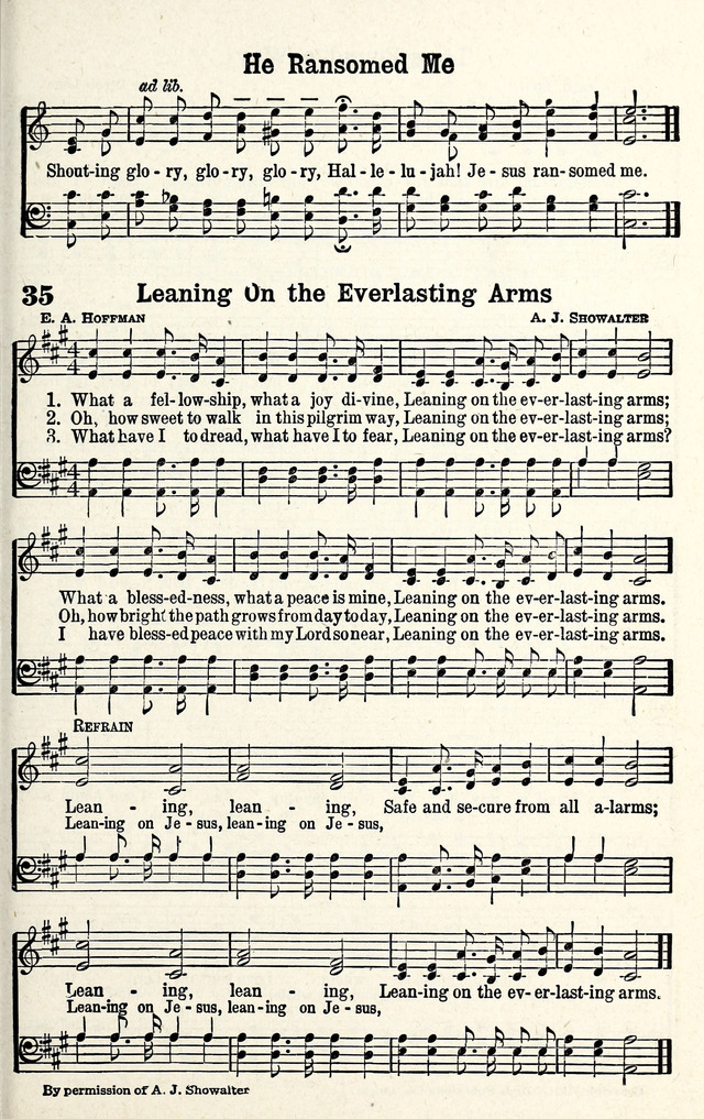 Standard Songs of Evangelism page 36