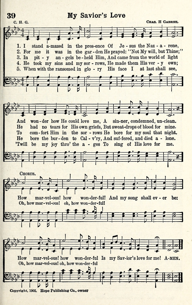 Standard Songs of Evangelism page 40