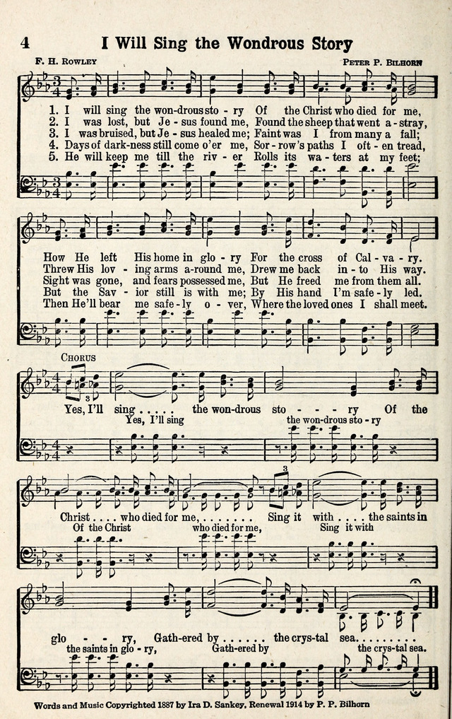Standard Songs of Evangelism page 5