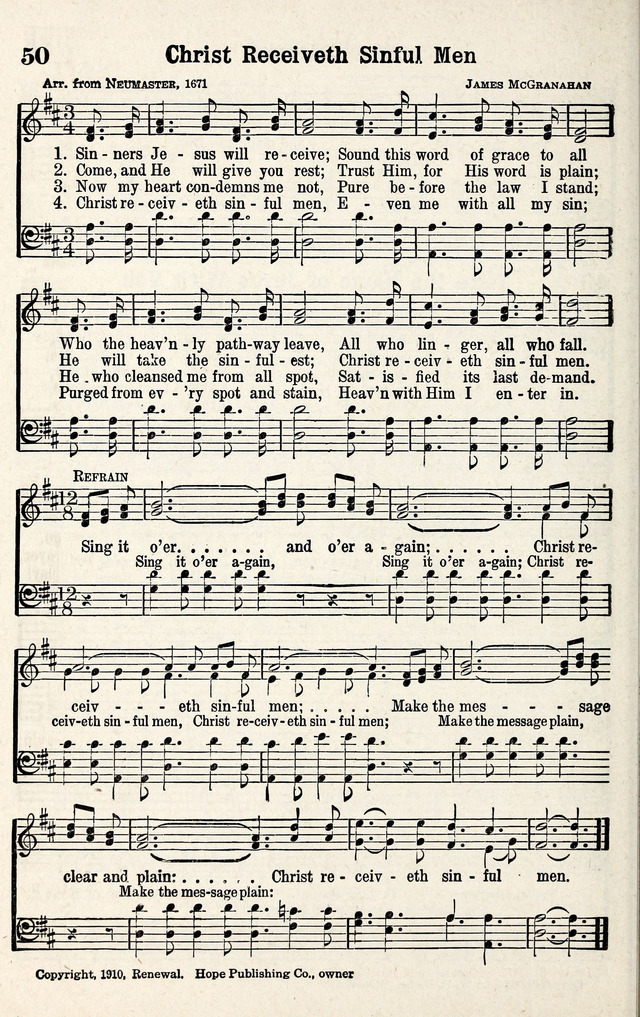 Standard Songs of Evangelism page 51