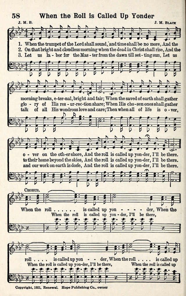 Standard Songs of Evangelism page 59