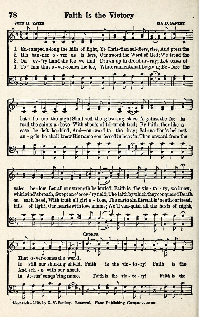 Standard Songs of Evangelism page 79