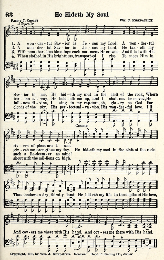 Standard Songs of Evangelism page 84